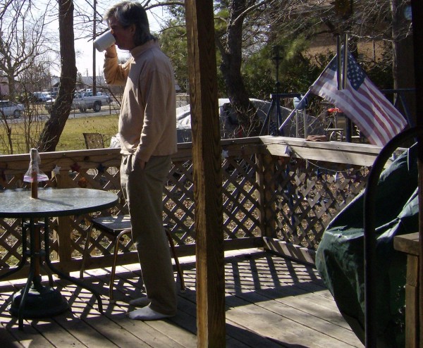 Coffee On The Back Porch