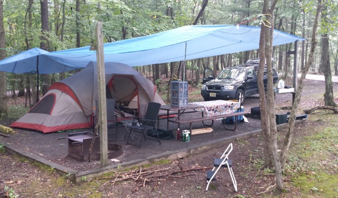 tent site